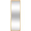 ATMOSPHERA CREATEUR D'INTERIEUR Atmosphera - Specchio da parete a figura intera Kim, cornice in legno naturale, 116 x 35 cm - Per corridoio, camera da letto, soggiorno
