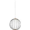 Star Trading Palla 3DMounty nera, Ø40cm, 126 LED, 230V