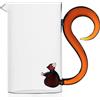 Ichendorf Milano Brocca Coda di Scoiattolo, Collezione Animal Farm, 145 cl, Vetro Borosilicato, Fatto a Mano