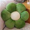 Morbuy Cuscino a Forma di Fiore in Peluche Lanuginoso, Cuscini per Sedia Fiore Carina Morbidi,Tatami Nordico Angolo di Lettura Cuscini Decorativi per Camera da Letto (A. Verde Scuro,50x50cm)