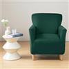 uyeoco Copripoltrona 1 Posto con Braccioli Relax Reclinabile Universale Copri Poltrona Elasticizzato Lavabile Rimovibile Fodera per Poltrona Poltroncine Relax Copertura per Poltrona Elettrica Reclinabile ( C