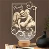 Lampephoto.fr - luce personalizzata con foto, lampada camera da letto, lampada da tavolo, Decorazione da comodino