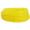 GORGECRAFT Kit di Riparazione per Vimini Intrecciato in Rattan Sintetico Giallo 30m*2.4mm Rotolo di Corda Rotonda Solida Intreccio A Canestro Vimini Sedie da Giardino Divani Forniture Riparazione