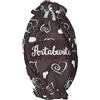 Russo Tessuti PORTASACCHETTI Porta Buste Dispenser Organizer Cucina Accessori Cuori Paris Love-Marrone