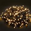 Bakaji Catena Luminosa 1000 Luci LED 55 Metri con Controller 8 Funzioni Impermeabile IP44 per uso Interno ed Esterno, Luci di Natale Cavo Verde Decorazioni per Albero di Natale