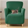 uyeoco Copripoltrona 1 Posto con Braccioli Relax Reclinabile Universale Copri Poltrona Elasticizzato Lavabile Rimovibile Fodera per Poltrona Poltroncine Relax Copertura per Poltrona Elettrica Reclinabile ( C