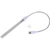 Artibetter Lampada da Tavolo LED USB Ultra Sottile Luce Super Luminosa in Pvc Bianco, Ricaricabile per Uso Quotidiano e Emergenze, 12w