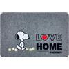 IlGruppone Peanuts Zerbino Ingresso Rettangolare 40 x 60 Cm Tappeto Ingresso Asciugapassi Tappetino Antiscivolo Interno Estero Originale Idea Regalo - LoveHome
