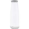Milo srl PZ 20 Bottiglie per Passata di Pomodoro in Vetro 720 ML Bocca Larga Completa di Tappo 53 MM (PZ 20 Bottiglie 720 ML)