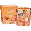 M&SENSE candele profumate autentiche di pan di zenzero,candela di Natale regalo,candela di cera di soia per la decorazione della stanza candela autunnale, 280g, 55 ore MSSDOEU1O1 AuthenticGingerbread