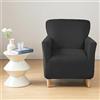 uyeoco Copripoltrona 1 Posto con Braccioli Relax Reclinabile Universale Copri Poltrona Elasticizzato Lavabile Rimovibile Fodera per Poltrona Poltroncine Relax Copertura per Poltrona Elettrica Reclinabile ( C