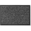 Carpido Zerbino per interni - tappetino antiscivolo per ingressi - idrorepellente clean-off - easy-care dust control mat 40 x 60 cm grigio