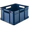 keeeper Contenitore con Maniglie, Euro-Box XL, Procyclen, 28 l, Bruno Eco Line, Eco-Blu