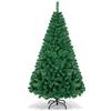 GIANTEX Albero di Natale Verde 150/180/210/240 cm Folto Sintetico, Albero di Natale per Feste, Case, Uffici, Negozi, Bar, Supporto in Ferro, Rami Spessi (180 cm)