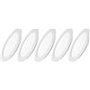 D.Y.A. SET 5 PANNELLO TONDO LED DYA, 18W 1600 Lumen, FARETTO INCASSO Luce Naturale 4000K CON ALETTE A MOLLA (18)