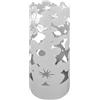 IlGruppone Portaombrelli Interno Esterno Elegante in Metallo Con Ganci Per Ombrellini Design Moderno - Modello 8 Antracite