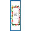 MG Design Cornice 35 x 100 cm - colore Blu, in legno, con vetro acrilico - da appendere in verticale o in orizzontale, senza sfondo, per foto, poster, puzzle