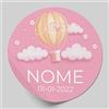 LARGE FORMAT 56 Adesivi Personalizzati Bomboniere Matrimonio 4 cm Modello 6F