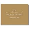 Generic Libro degli ospiti matrimonio personalizzato - Album matrimonio personalizzato, guest book Polaroid con copertina rigida elegante, idea regalo sposi