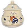 Fratelli Colì Porta Aglio Linea Gallo, contenitore terracotta ventilato per alimenti con coperchio, Salvafreschezza Salva Aglio, Colì Maioliche e Terrecotte dal 1650