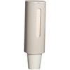 Chonor Dispenser di Tazze di Carta, Antipolvere Trasparente portabicchieri di distributori d'Acqua, tazza da parete, per bicchieri di plastica, bicchieri di carta e coni di carta ecc(Beige)