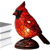 Miyanvuo Lampade A Forma Di Animale Per Adulti - Figurina Rossa Illuminata - Lampada Animale In Resina | Per Comodino Soggiorno Cucina Bancone Libreria Appartamento Camera Dei Bambini