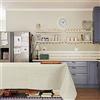 Sophie Maison TOV. ANTIM. FIAMMETTA 140x180 Latte Tovaglie, (Set di 20), 14 x 18