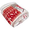 Tata Home Coperta Plaid Morbida Coperta Pile Super Calda Invernale Plaid Divano Flanella Retro Agnellato Sherpa 3 Misure 5 Disegni (Volpe, Matrimoniale 200x230 cm)