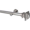 Sento Kit Bastone per Tende in Metallo 25mm Acciaio Inox Modern Montaggio a Muro 200 cm Barocco