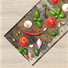 IlGruppone Tappeto Cucina Antiscivolo Made in Italy Passatoia Antimacchia Multiuso Corridoio Soggiorno Lavabile in Lavatrice - 109 Basilico - 50x200cm