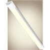 Bellanny Plafoniera LED Soffitto 40W, 120cm -4800LM -3000K Bianco Caldo Ultraslim Plafoniere LED Lampada da soffitto Lampadario Cucina, per Garage Officina Ufficio Bagno Showroom…