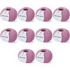 Kalapanta Gomitoli per lavoro a maglia e uncinetto, 100% Pura Lana Vergine Merino Extrafine by Lana Gatto. Linea Baby Soft bambini, neonati naturale con Aloe Vera, 500 g. 1700 mt, (Rosa - 9409, 10)