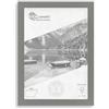 CLAMARO 'COLLAGE' Set di 5 cornici portafoto DIN A4 (21 x 29,7), realizzate a mano su misura, grigio acciaio, moderno legno MDF rettangolare, set da 5 cornici con vetro acrilico, parete posteriore e