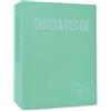 Instant Project Album Fotografico a Tasche per 100 Foto 15x23 15x20 con Copertina Rigida Colorata Pastello - Album Portafoto Salvaspazio - vari Colori a Scelta (Verde)