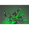 LED Universum Striscia LED verde da 1 metro (1 m, verde, IP20) - Presa di collegamento per spina cava.