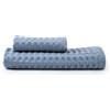INTRECCI HOME Set Bagno Asciugamani Viso+Ospite, in Puro Cotone 300 g, 110x60 cm + 60x40 cm, Leggerezza e Praticità, con Lavorazione Nido d'Ape, Ideale per Asciugatura Rapida, Modello: Cecile