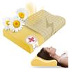 BELTALIA Cuscino Cervicale Per Dormire | Memory Foam Camomilla | Fodera Resistat | Dispositivo Medico Classe 1 Detraibile | Made in Italy (Camomilla Resistat, 70x41)