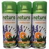 RAMPI Deodorante Spray Profumo Natura Salvatessuti Mangiaodori Iginizzante Allontana Tarme per Tessuti Ambienti Auto Tende Scarpe Set 3 Bombolette (Mediterraneo)