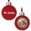 Wanapix | Pallina di Natale Grande | Personalizzata con Foto e Testo | Decorazioni Albero di Natale | Addobbo Natalizio | XL - 12 cm | Transparente XL | Corona