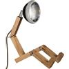 Piffany Copenhagen Piffany Mini Mr. Wattson Lampada da Tavolo a LED, Design Elegante e minimale, Lega di Alta qualità a Legno di Frassino - Fashion Black