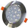 hntoolight Faretto da incasso a LED 3W Illuminazione a incasso a incasso 5W7W9W12W15W18W (bianco, 12W)