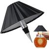 Generic Lampada a LED dimmerabile a bottiglia, torcia da tavolo, torcia da comodino, lanterna da tavolo in 3 colori vivaci, 15 x 15 x 13 cm, notte moderna per, ristorante, bar