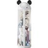 Unikicool Tubo per Riporre Giocattoli,Porta Peluche Organizer A Tubo,Conservazione degli Animali di Peluche,Tubo Portaoggetti Verticale Trasparente,con Cerniera,per Organizzazione Giocattoli
