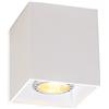 Qazqa qubo - Faretto Moderno - 1 luce - L 83 mm - Bianco - Design - Soggiorno I Camera da letto I Sala da Pranzo I Cucina