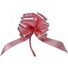 PuntoCasaStore 50 Nastri COCCARDE AUTOTIRANTI GRANFIOCCO Confezione Regalo Auto Antenna SPECCHIETTO Feste Varie Misure E Colori Alta QUALITA' (Nastro 3 CM DIAM. 12 CM, Rosa Antico)