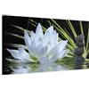 murando Quadro Fiori Giglio 150x50 cm 1 Pezzo - Stampa su Tela Strutturata XXL Grande - Quadri Moderni Soggiorno Grandi - Stampe da Parete Murale Arte Moderno Pittura - Spa b-B-0272-b-a