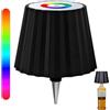 Generico Lampada Bottiglia, Lampada per Bottiglia Senza Fili Lampada Tavolo Touch Lampada da Tavolo Dimmerabile a 3 vie per Bar, Ristorante, Casa, Ufficio, Natale (Nero RGB)