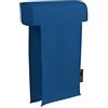 extroitaly Poggiatesta Divano Universale Alzata Schienale Mod. Felipe (Blu) Poggiatesta mis: cm. 60 h. cm.15 Morbido Rivestimento in Ecopelle Idrorepellente Adatto per schienali mobili (NON FISSI)