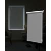 Victoria M. Tenebra Tenda a Rullo Termica Oscurante, Rivestimento Isolante, Montaggio con e senza Fori, Avvolgibile, Grigio, 75 cm x 220 cm (Larghezza x Altezza)