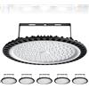 Viugreum 6 PACK 500W Proiettore Faretto LED Lampadario UFO Lampada Interni Industriale LED 50000LM 6500K, Impermeabile IP65 Fari Potente Risparmio Energetico Faretto per Soggiorno Officine e Case